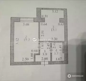 36 м², 1-комнатная квартира, этаж 8 из 9, 36 м², изображение - 13