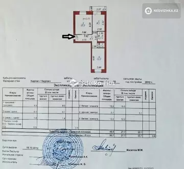 50.7 м², 2-комнатная квартира, этаж 9 из 10, 51 м², изображение - 7