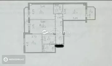 113 м², 4-комнатная квартира, этаж 2 из 9, 113 м², изображение - 7
