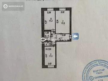 55 м², 2-комнатная квартира, этаж 2 из 5, 55 м², изображение - 18