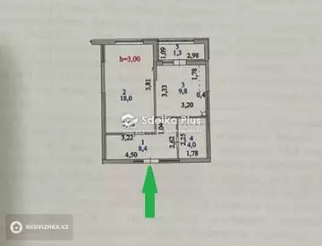 41.5 м², 1-комнатная квартира, этаж 17 из 18, 42 м², изображение - 19
