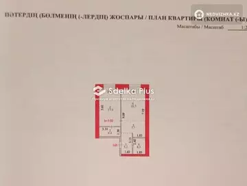 55.8 м², 2-комнатная квартира, этаж 12 из 12, 56 м², изображение - 12