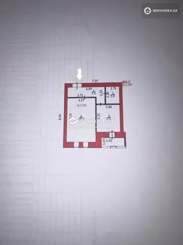 40 м², 1-комнатная квартира, этаж 10 из 10, 40 м², изображение - 16