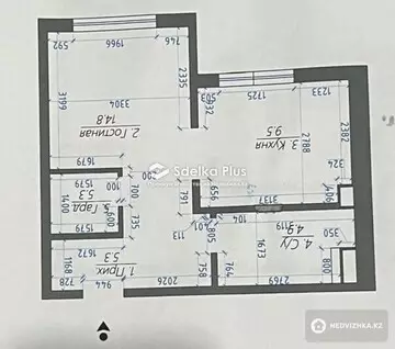 38 м², 1-комнатная квартира, этаж 5 из 9, 38 м², изображение - 13