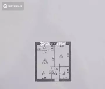 40 м², 1-комнатная квартира, этаж 9 из 10, 40 м², изображение - 17