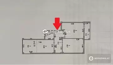 79.7 м², 3-комнатная квартира, этаж 2 из 8, 80 м², изображение - 9