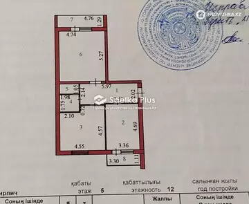 81.9 м², 2-комнатная квартира, этаж 5 из 12, 82 м², изображение - 14