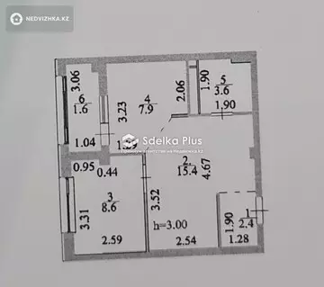 40 м², 2-комнатная квартира, этаж 3 из 9, 40 м², изображение - 9