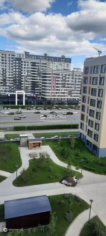 1-комнатная квартира, этаж 8 из 19, 41 м²
