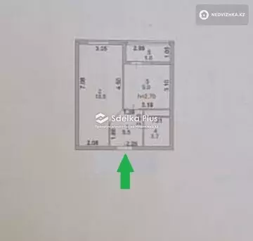 42 м², 1-комнатная квартира, этаж 9 из 9, 42 м², изображение - 8