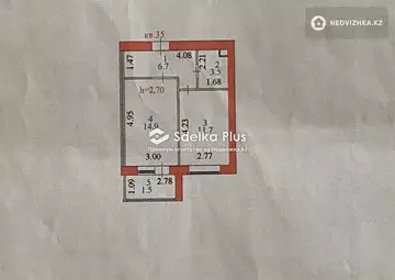 34.3 м², 1-комнатная квартира, этаж 12 из 18, 34 м², изображение - 5