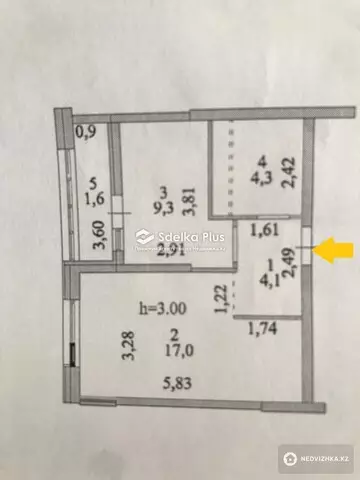 36.3 м², 1-комнатная квартира, этаж 8 из 16, 36 м², изображение - 13