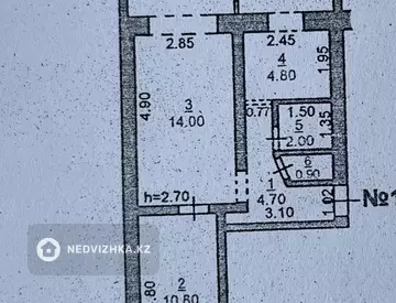 49 м², 2-комнатная квартира, этаж 3 из 5, 49 м², изображение - 19