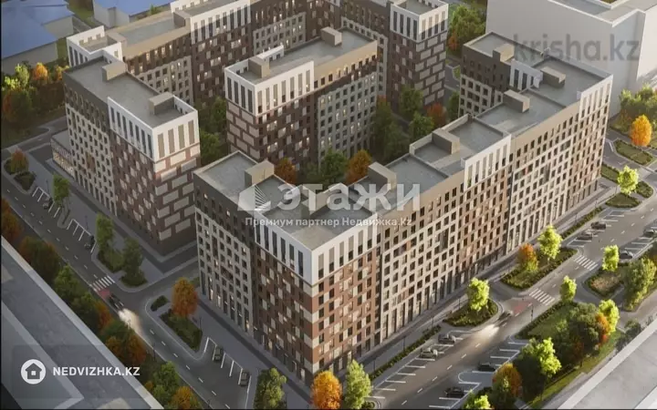 66.41 м², 2-комнатная квартира, этаж 6 из 9, 66 м², изображение - 1