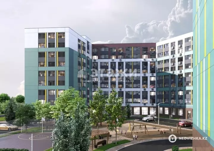 62.3 м², 2-комнатная квартира, этаж 3 из 9, 62 м², изображение - 1