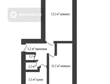 49 м², 2-комнатная квартира, этаж 3 из 5, 49 м², изображение - 15