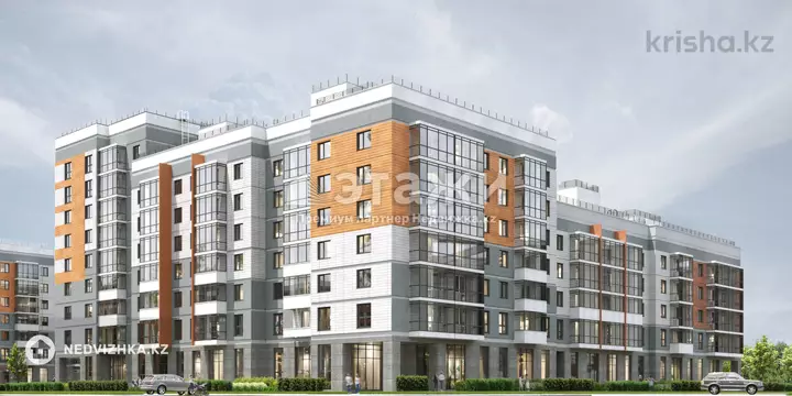 69.48 м², 2-комнатная квартира, этаж 10 из 10, 69 м², изображение - 1