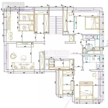 260 м², 7-комнатная квартира, этаж 13 из 20, 260 м², изображение - 50