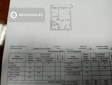 61.5 м², 2-комнатная квартира, этаж 4 из 21, 62 м², изображение - 11