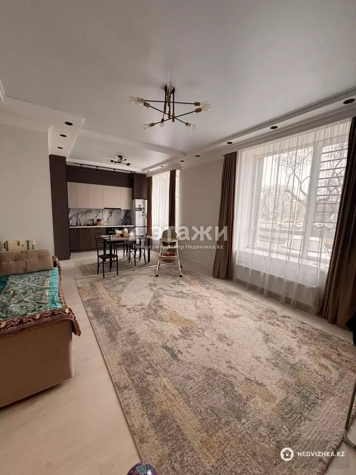 60 м², 2-комнатная квартира, этаж 1 из 10, 60 м², изображение - 1