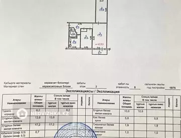 59.2 м², 3-комнатная квартира, этаж 3 из 5, 59 м², изображение - 27