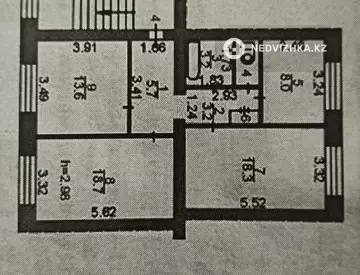 72.9 м², 3-комнатная квартира, этаж 2 из 4, 73 м², изображение - 6
