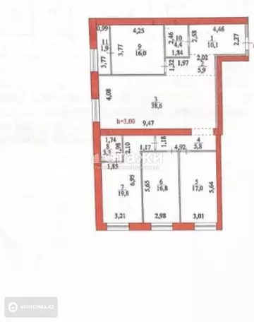 133.7 м², 4-комнатная квартира, этаж 10 из 12, 134 м², изображение - 34