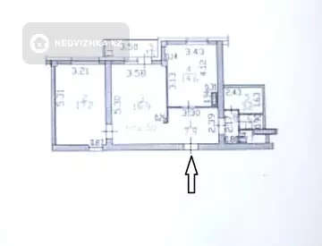 68 м², 2-комнатная квартира, этаж 3 из 9, 68 м², изображение - 33