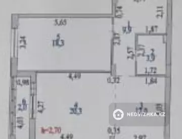 66.5 м², 2-комнатная квартира, этаж 2 из 10, 66 м², изображение - 9