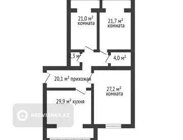 125 м², 3-комнатная квартира, этаж 3 из 5, 125 м², изображение - 10