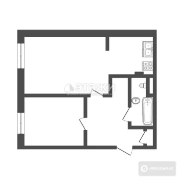 69 м², 2-комнатная квартира, этаж 10 из 17, 69 м², изображение - 11