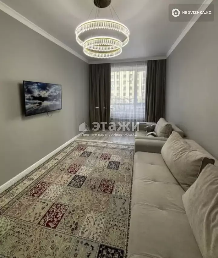 60 м², 2-комнатная квартира, этаж 2 из 12, 60 м², изображение - 1