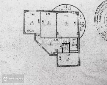 75 м², 3-комнатная квартира, этаж 2 из 14, 75 м², изображение - 11