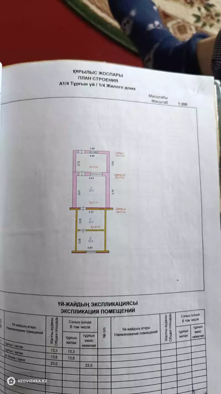 49.9 м², 3-комнатная часть дома, 67.8 соток, 50 м², изображение - 1