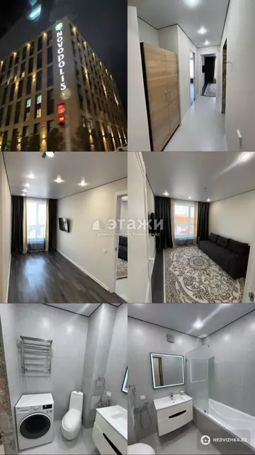 1-комнатная квартира, этаж 3 из 10, 38 м²
