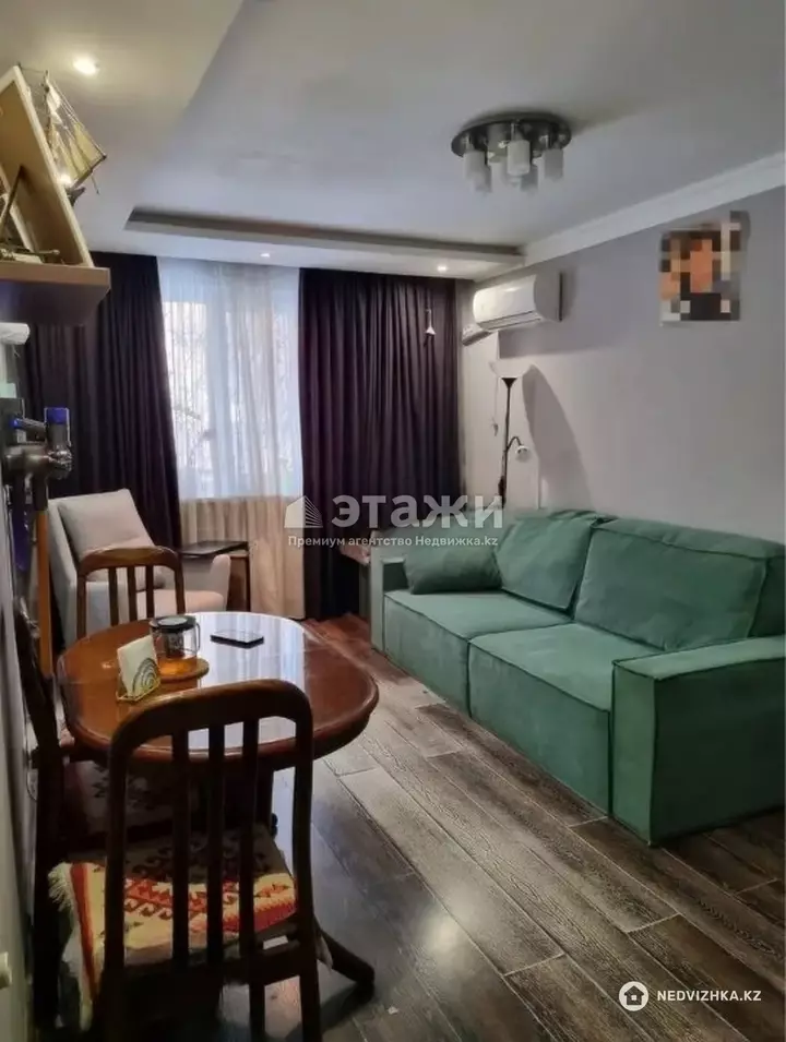 46 м², 2-комнатная квартира, этаж 1 из 4, 46 м², изображение - 1