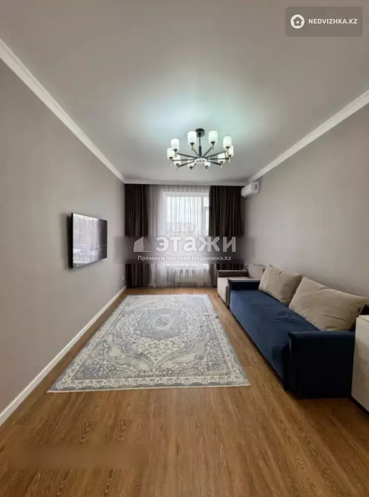 62.6 м², 2-комнатная квартира, этаж 8 из 9, 63 м², изображение - 1