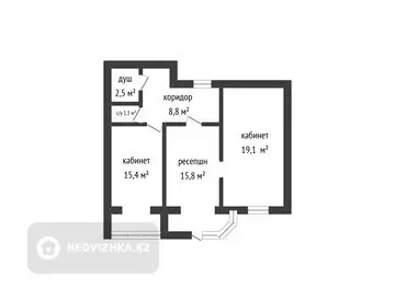 62.9 м², Помещение, этаж 1 из 9, 63 м², изображение - 15
