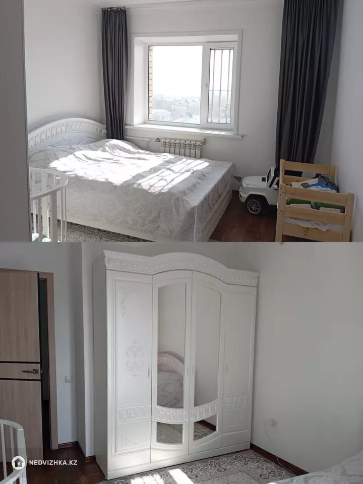 71.4 м², 2-комнатная квартира, этаж 9 из 9, 71 м², на длительный срок, изображение - 1
