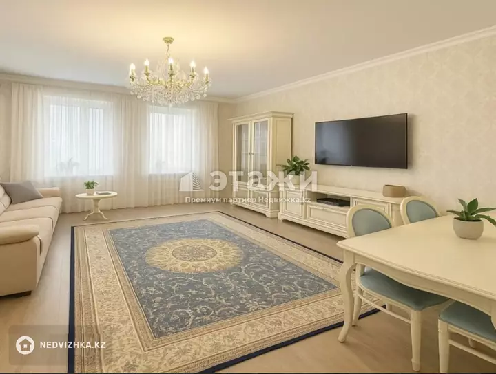 82 м², 2-комнатная квартира, этаж 7 из 8, 82 м², изображение - 1