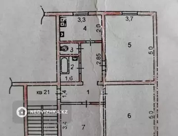 69 м², 3-комнатная квартира, этаж 3 из 3, 69 м², изображение - 5