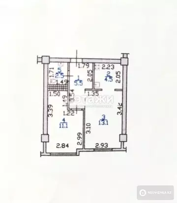 40 м², 2-комнатная квартира, этаж 3 из 10, 40 м², изображение - 12