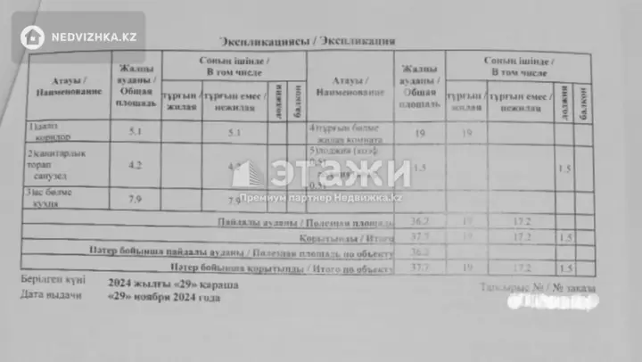 37.7 м², 1-комнатная квартира, этаж 2 из 9, 38 м², изображение - 1
