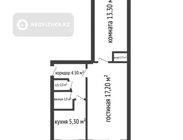 45 м², 2-комнатная квартира, этаж 3 из 5, 45 м², изображение - 12