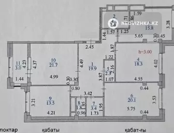 124.6 м², 4-комнатная квартира, этаж 12 из 13, 125 м², изображение - 4