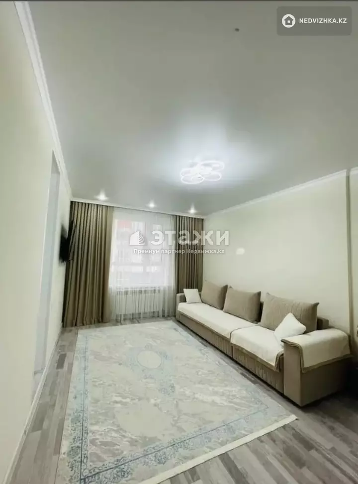 52.3 м², 2-комнатная квартира, этаж 12 из 24, 52 м², изображение - 1