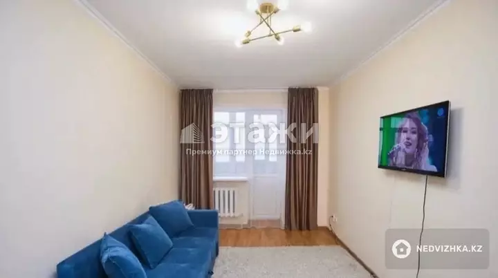 50 м², 1-комнатная квартира, этаж 9 из 16, 50 м², изображение - 1