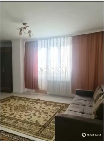 1-комнатная квартира, этаж 2 из 12, 46 м²