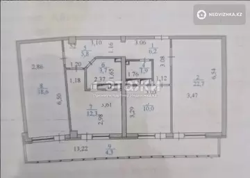 85.5 м², 3-комнатная квартира, этаж 8 из 13, 86 м², изображение - 10