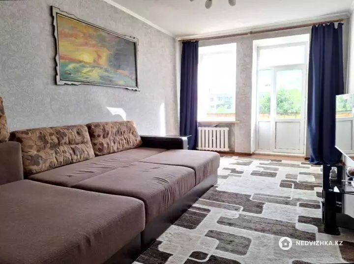 57.2 м², 2-комнатная квартира, этаж 4 из 5, 57 м², изображение - 1